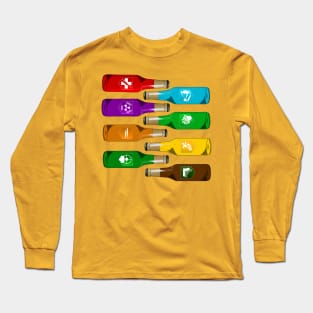 Zombie Perks Take Your Pick on Yellow Long Sleeve T-Shirt